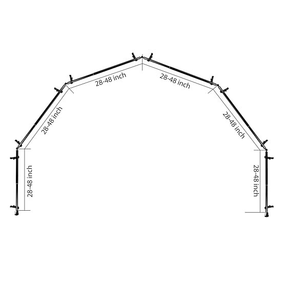 Rod Desyne Poise 6 Sided Bay Window Rod