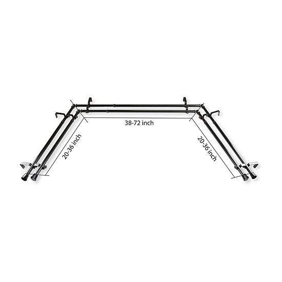 Rod Desyne Garnet Bay Window Rod