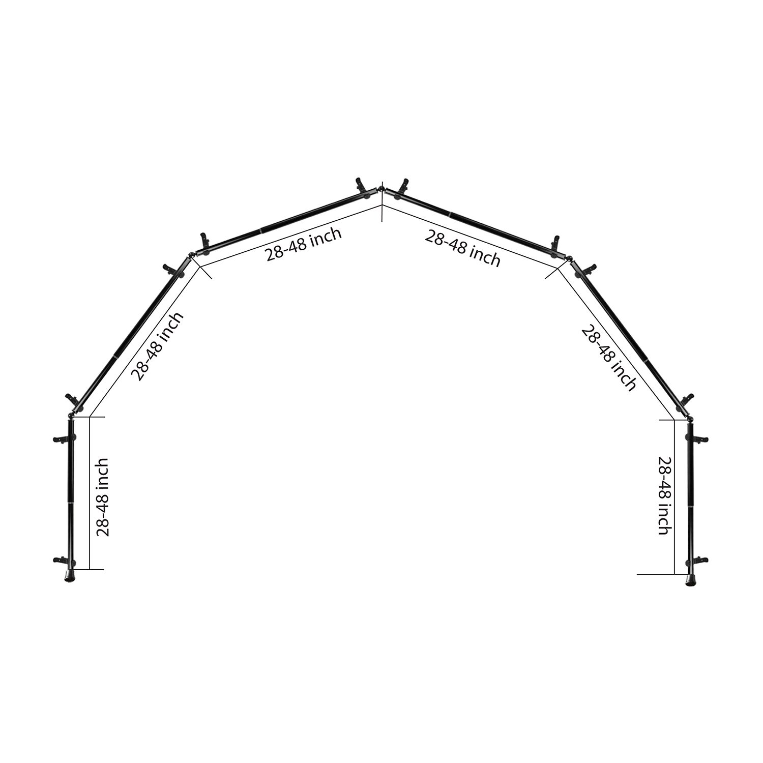 Rod Desyne Amelie 6-Sided Bay Window