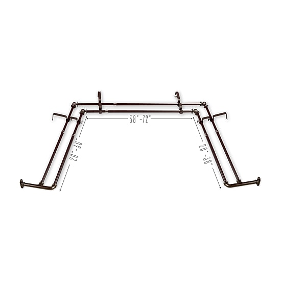 Rod Desyne Blackout Bay Window Rod