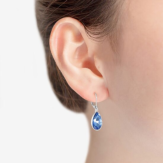 Monet Jewelry Silver Tone Womens Drop Earrings