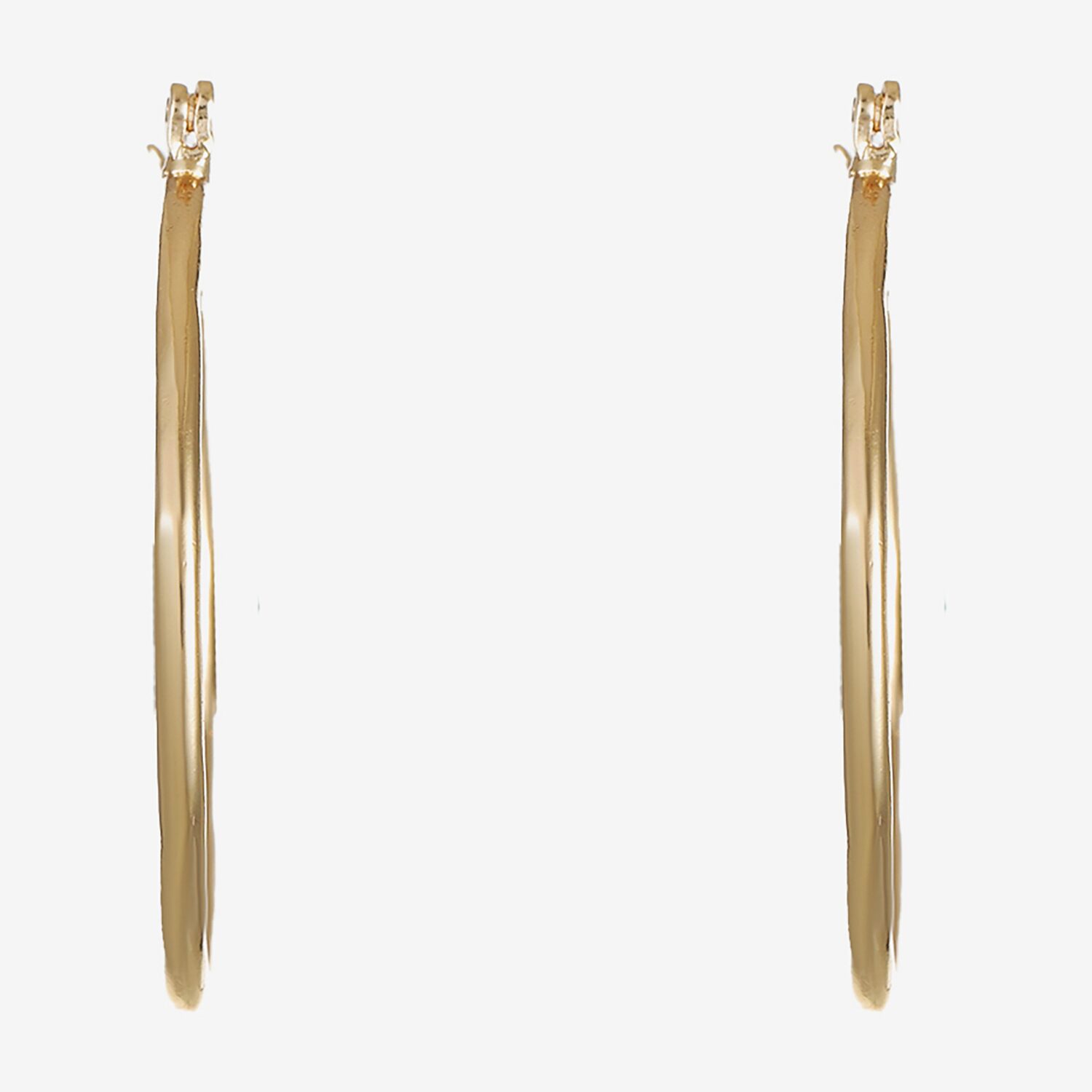 Liz Claiborne Womens 31mm Hypoallergenic Hoop Earrings