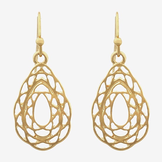 Liz Claiborne Womens Drop Earrings