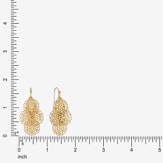 Liz Claiborne Womens Hypoallergenic Chandelier Earrings