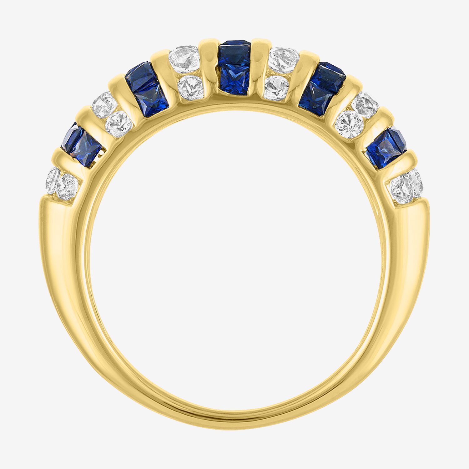 Gemstone 14K Gold Over Silver Cocktail Ring