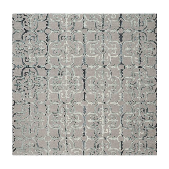 Safavieh Dip Dye Collection Danny Floral Square Area Rug