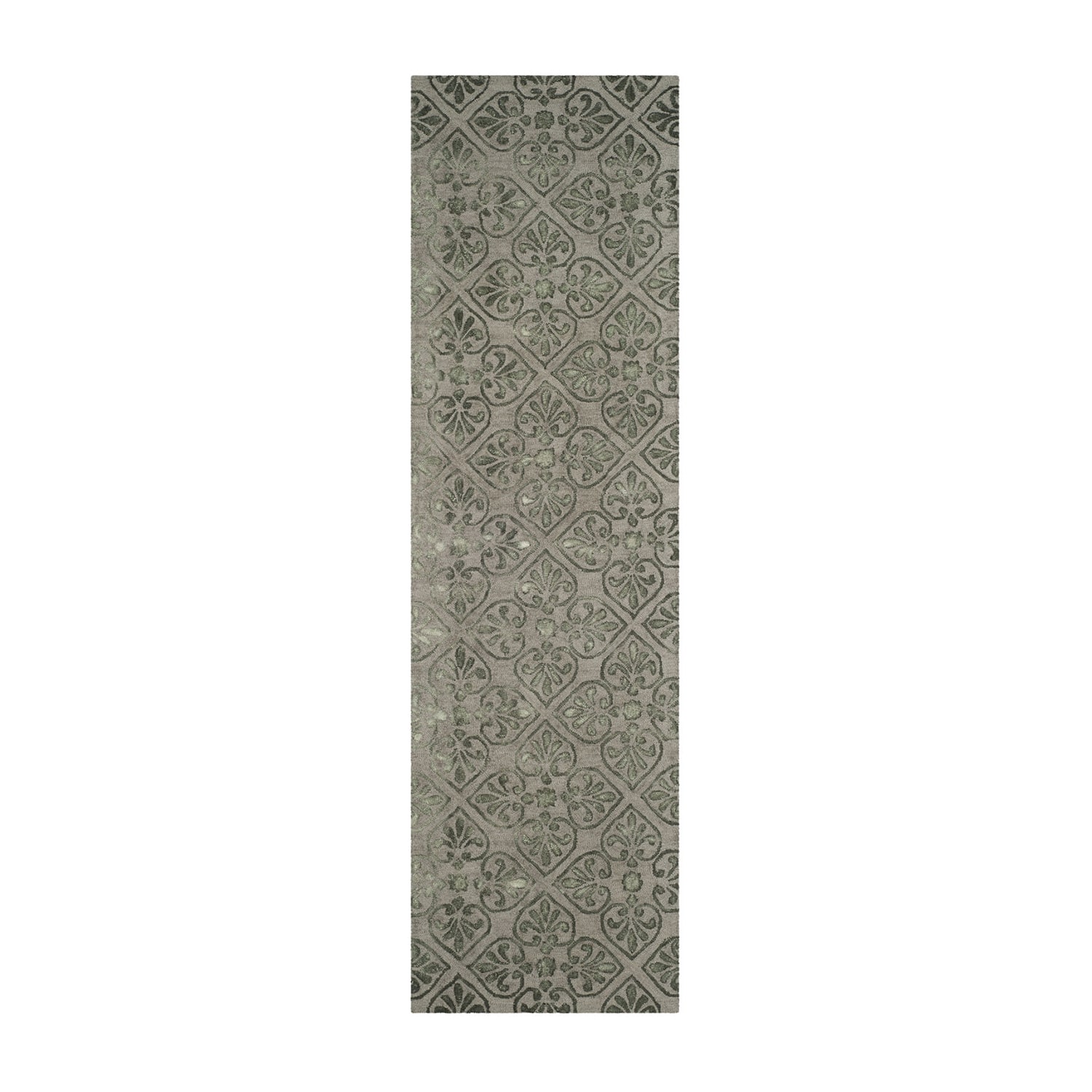 Safavieh Dip Dye Collection Jacinda Damask Runner Rug