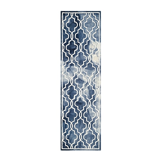 Safavieh Dip Dye Collection Jalen Geometric Runner Rug