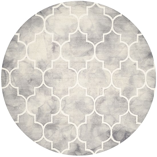 Safavieh Dip Dye Collection Sierra Geometric RoundArea Rug
