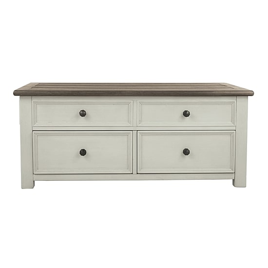 Signature Design by Ashley® Roanoke 4-Drawer Lift-Top Coffee Table