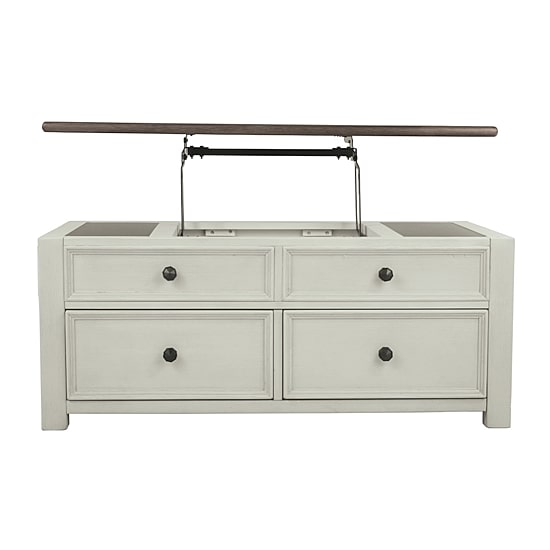 Signature Design by Ashley® Roanoke 4-Drawer Lift-Top Coffee Table