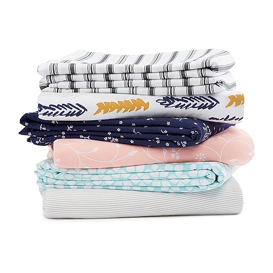 Casual Comfort Premium Ultra Soft Pinstriped Duvet Cover Set