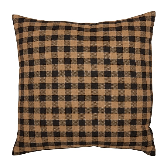 VHC Brands Country Check Square Throw Pillow