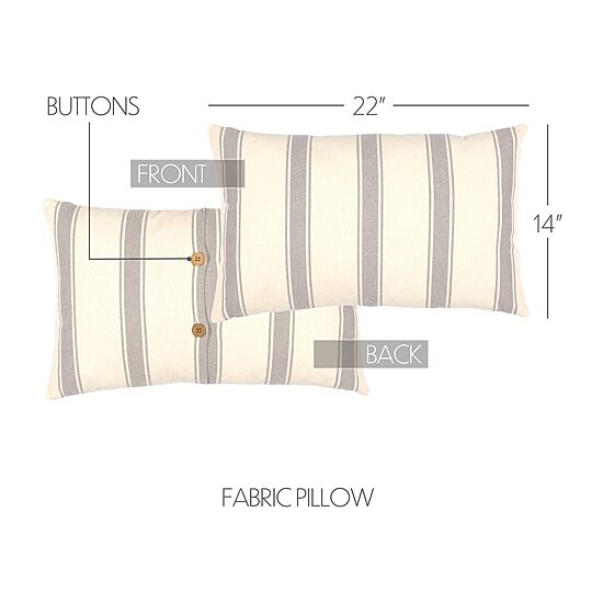 VHC Brands Grace Rectangular Throw Pillow