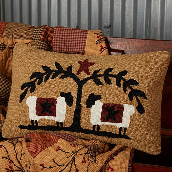 VHC Brands Heritage Farms Rectangular Throw Pillow