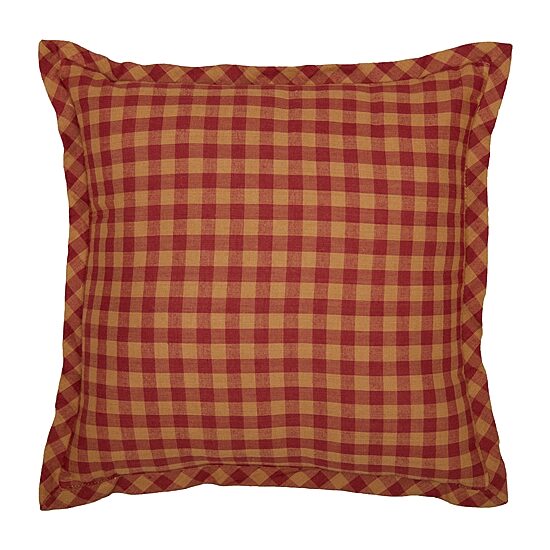 VHC Brands Ninepatch Star Square Throw Pillow