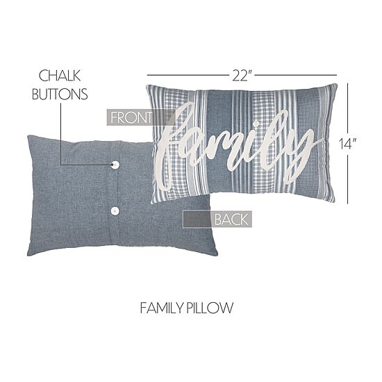 VHC Brands Sawyer Mill Rectangular Throw Pillow