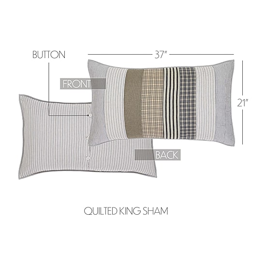 VHC Brands Haven Reversible Pillow Sham