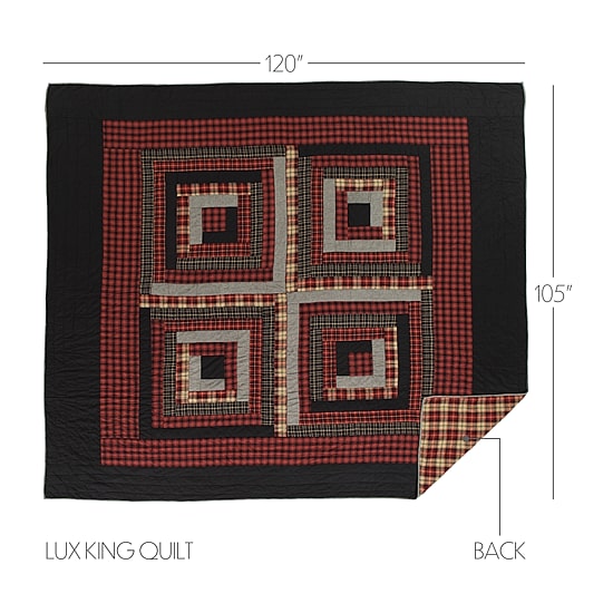 VHC Brands Shasta Cabin Reversible Quilt
