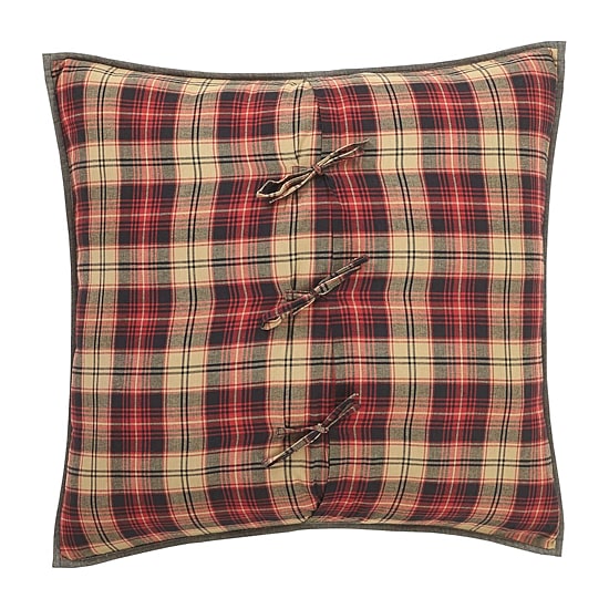 VHC Brands Shasta Cabin Reversible Euro Sham