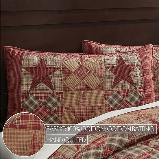 VHC Brands Brickston Reversible Pillow Sham