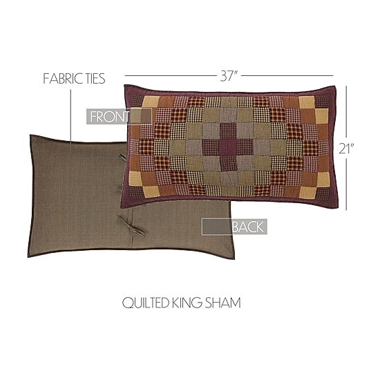 VHC Brands Settlement Reversible Pillow Sham