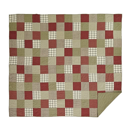 VHC Brands Cottage Path Reversible Quilt