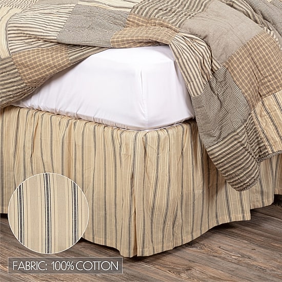 VHC Brands Miller Farm Bed Skirt