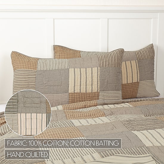 VHC Brands Miller Farm Reversible Pillow Sham
