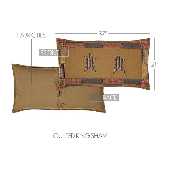 VHC Brands Sutton Reversible Pillow Sham