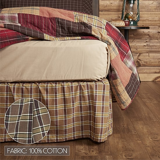 VHC Brands Laramie Bed Skirt