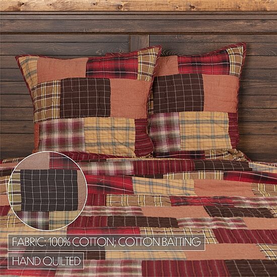 VHC Brands Laramie Reversible Euro Sham