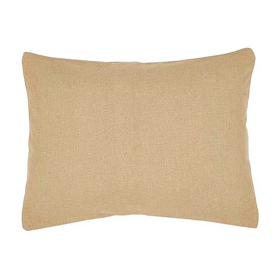 VHC Brands Veranda Burlap Natural Reversible Pillow Sham