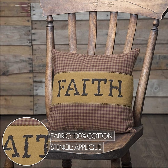 VHC Brands Settlement 12x12 Throw Pillow