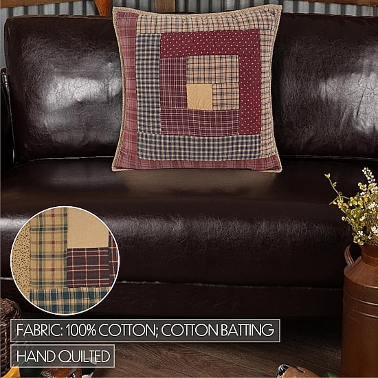 VHC Brands Clamont 16x16 Throw Pillow
