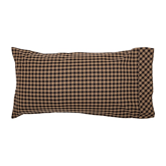 VHC Brands Country Check Pillowcases
