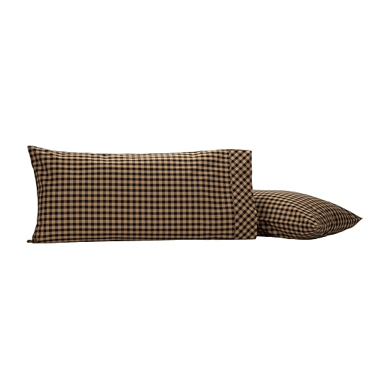 VHC Brands Country Check Pillowcases