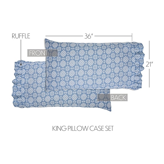 VHC Brands Jolie Pillowcases