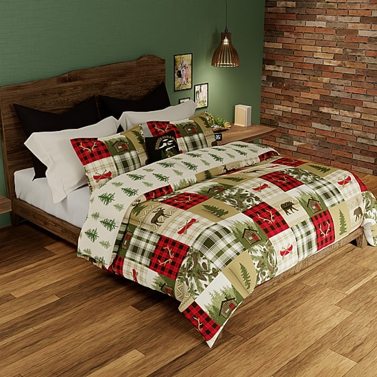 Your Lifestyle By Donna Sharp Cedar Lodge 3-pc. Midweight Reversible Comforter Set