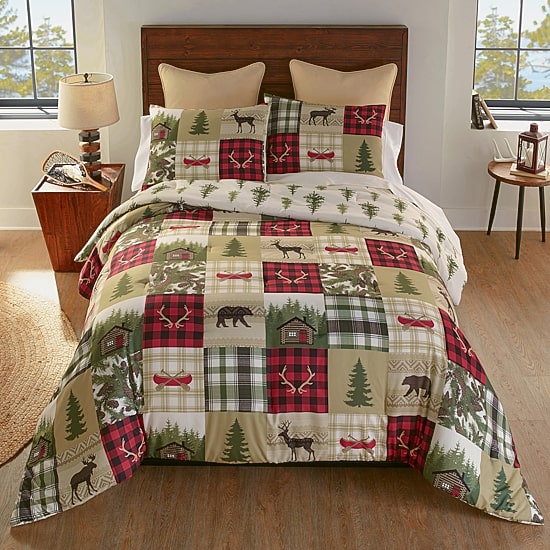 Your Lifestyle By Donna Sharp Cedar Lodge 3-pc. Midweight Reversible Comforter Set