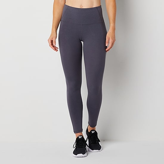 Xersion EverPerform Womens Cotton High Rise 7/8 Ankle Leggings Tall