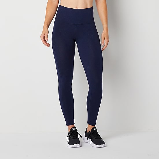 Xersion EverPerform Womens Cotton High Rise 7/8 Ankle Leggings