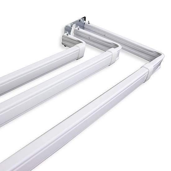 Rod Desyne Lockseam Triple Curtain Rod