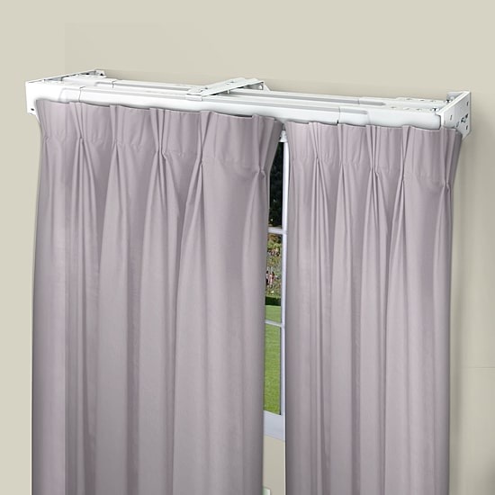 Rod Desyne Center Open Double Traverse Adjustable Curtain Rod