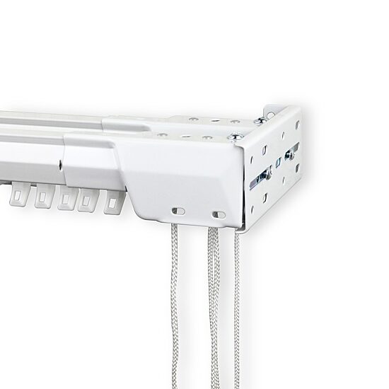 Rod Desyne Center Open Double Traverse Adjustable Curtain Rod