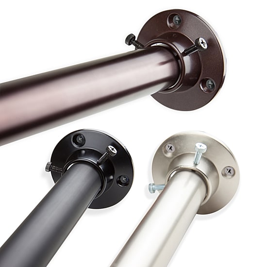 Rod Desyne Closet 1 IN Adjustable Curtain Rod