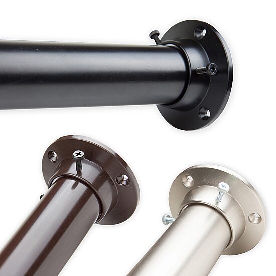 Rod Desyne Closet 1 1/2 IN Adjustable Curtain Rod