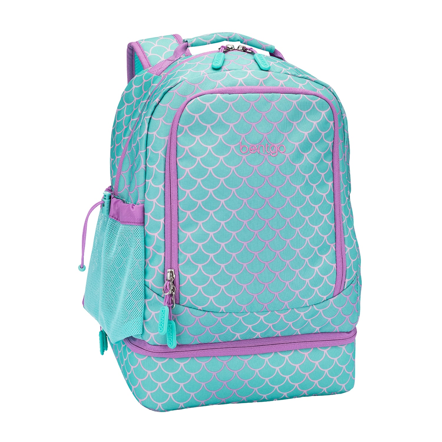 Bentgo Kids Mermaid Scales 2-in-1 Backpack and Insulated Lunch Bag