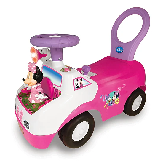 Disney Minnie Mouse Dancing Activity Interactive Ride On Car With Sounds Ride-On Car