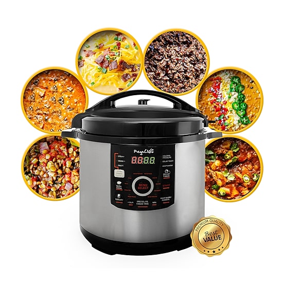 MegaChef 12 Qt Electric Pressure Cooker